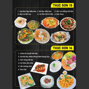 THỰC ĐƠN TIỆC 15 - 16