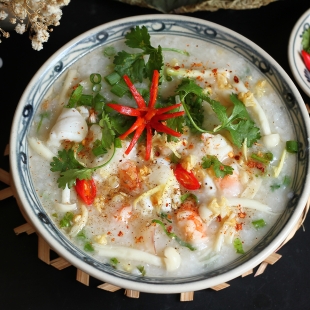 CHÁO HẢI SẢN